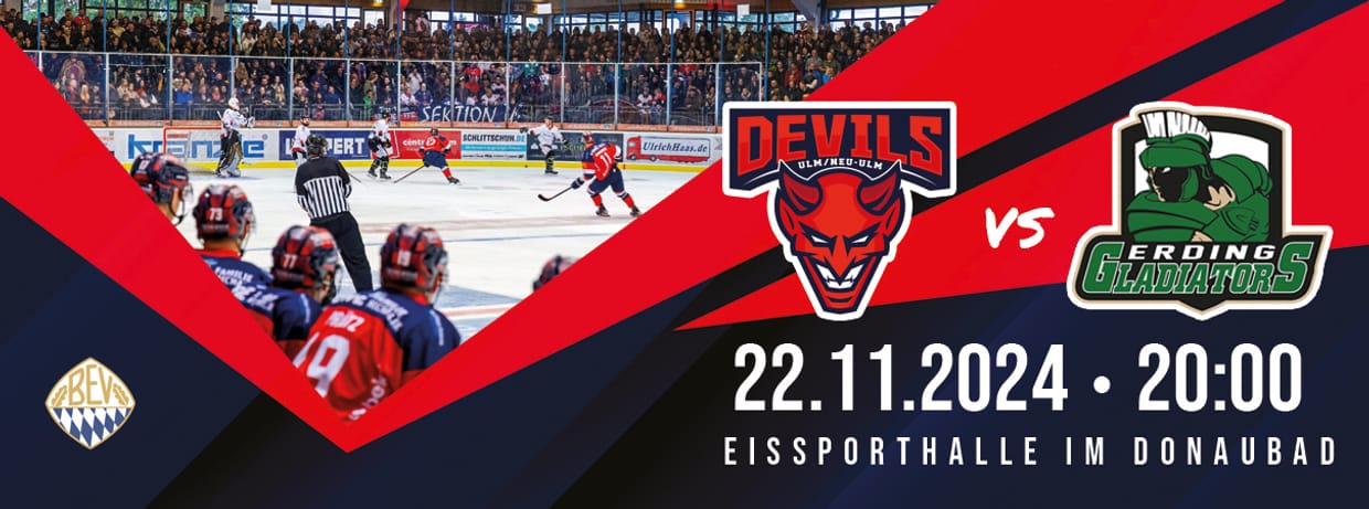 DEVILS Ulm/Neu-Ulm vs. Erding Gladiators