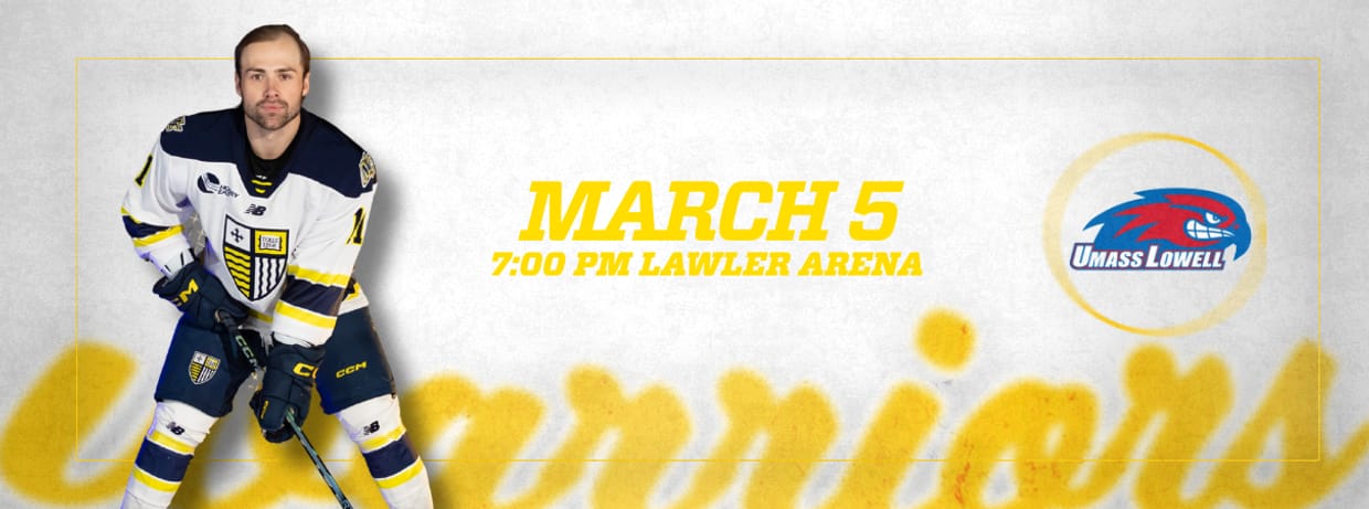 Men's Ice Hockey vs. Massachusetts Lowell 