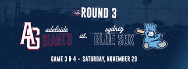 ROUND 3 | Games 3 & 4 vs. Adelaide Giants (NSW Sport Crossover)