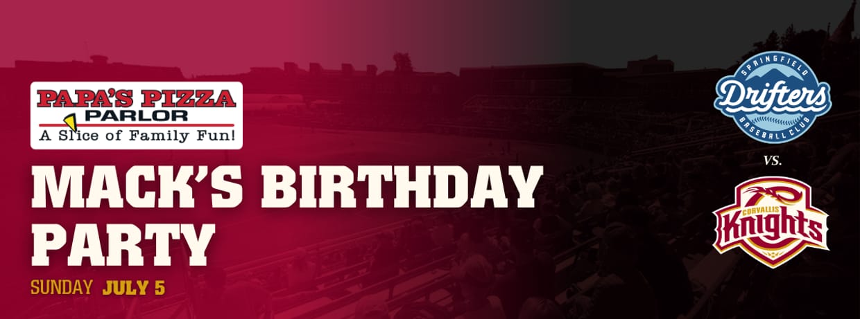 Springfield Drifters vs. Corvallis Knights (Gm. 3)