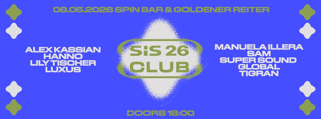 SiS26 Club - Pre-Party im Goldener Reiter