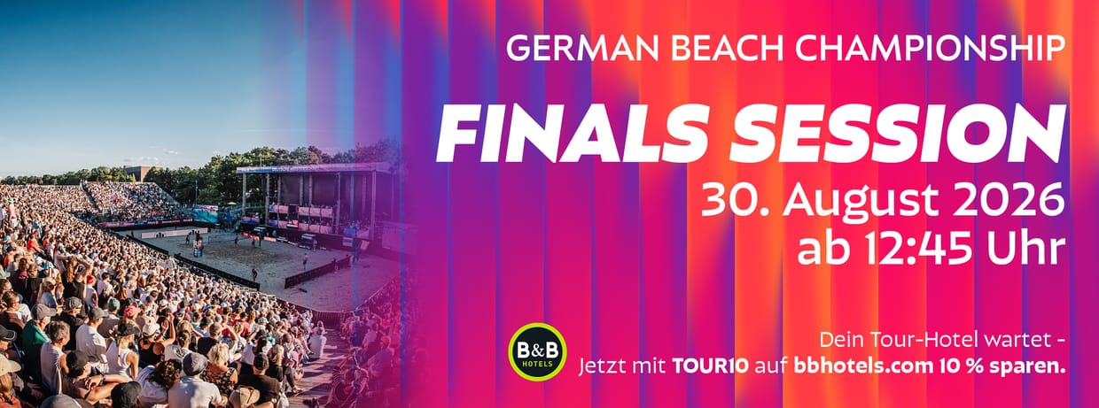 Deutsche Beachvolleyball Meisterschaft 2026 Dortmund | Finals Session