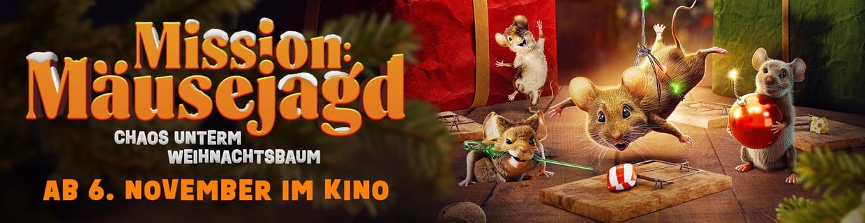 Kino: Mission: Mäusejagd – Chaos unterm Weihnachtsbaum