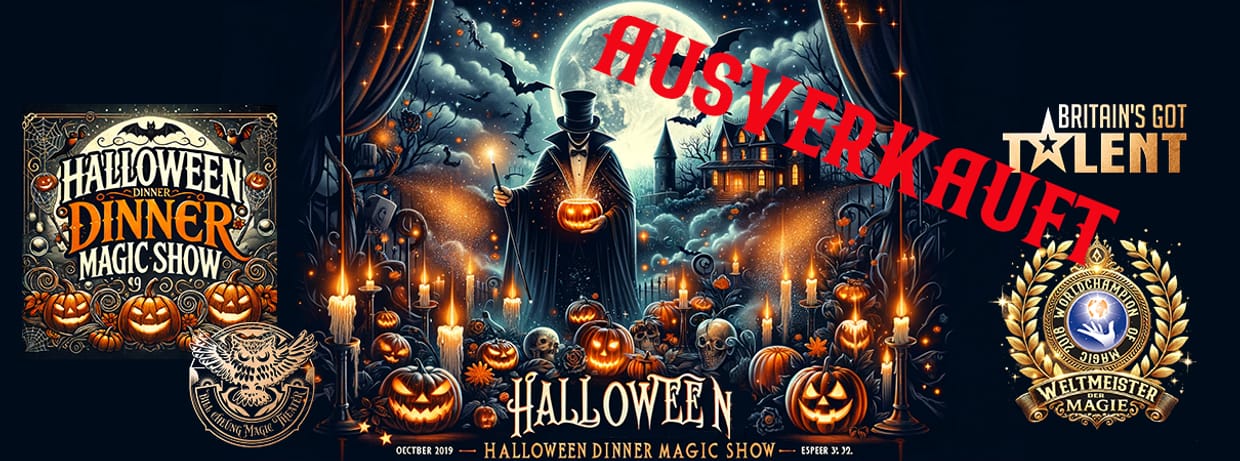 Halloween-Dinner-Magic Show 