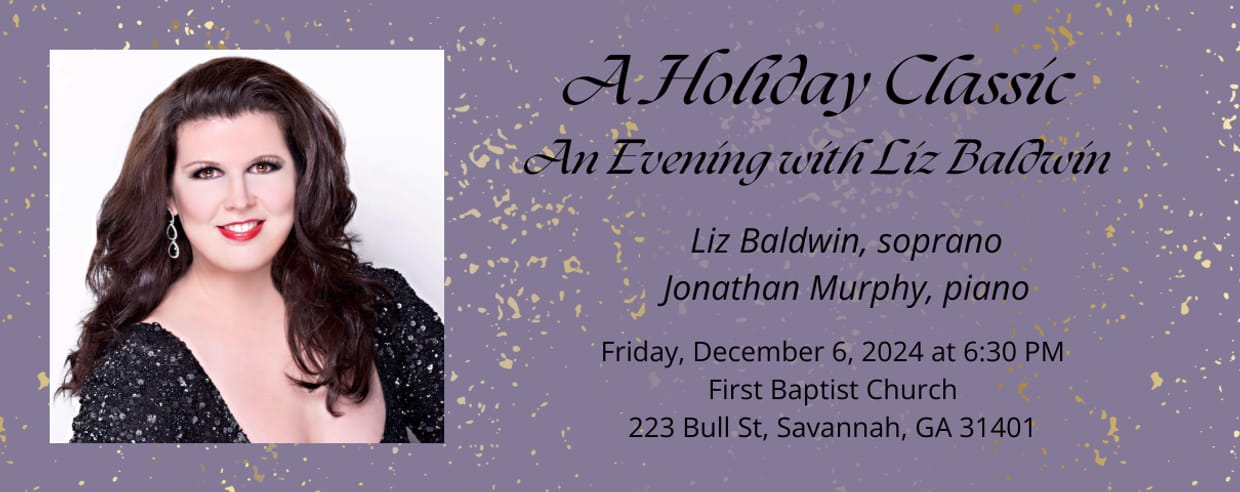 A Holiday Classic: An Evening with Liz Baldwin