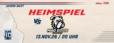 HEC Eisbären vs. Mad Dogs Mannheim