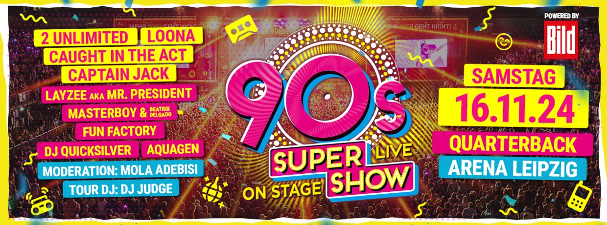 90s Super Show Leipzig