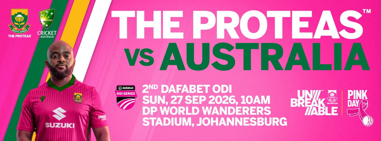 South Africa vs Australia - Pink Day