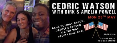Cedric Watson with Dirk & Amelia Powell