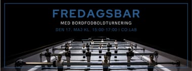 Fredagsbar m. bordfodboldturnering