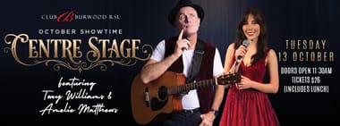 October Showtime - Centre Stage - $26