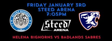 Helena Bighorns vs Badlands Sabres