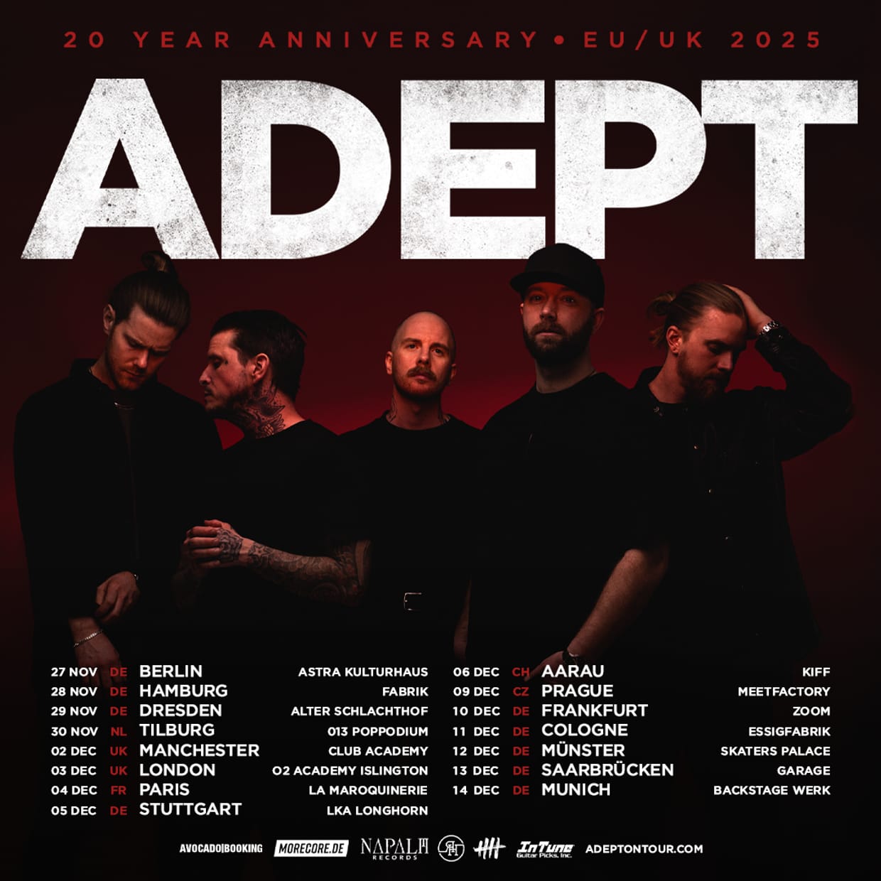 Adept - Blood Covenant EU Tour - Stuttgart - LKA Longhorn
