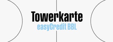 TOWERKARTE easyCredit BBL 26/27