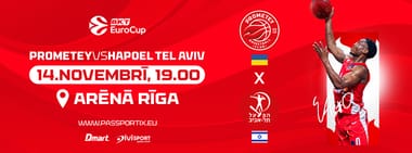 BKT EuroCup: BC PROMETEY vs BC HAPOEL TEL AVIV