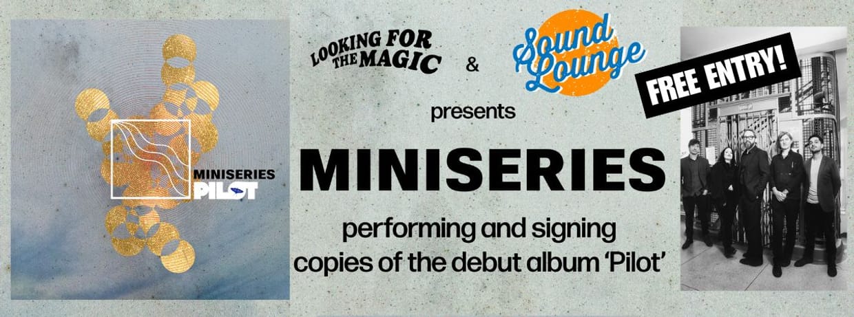 Miniseries live instore performance and album signing