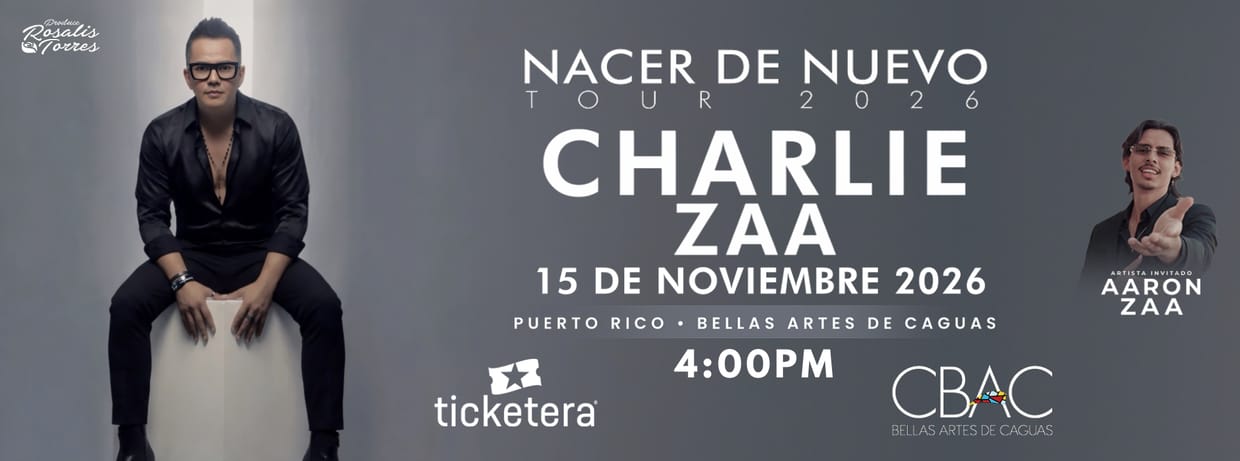 Charlie Zaa: Nacer de Nuevo Tour