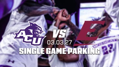 ACU MBB vs EKU Single Game Parking 