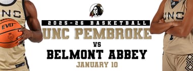 UNCP Braves Basketball Vs Belmont Abbey