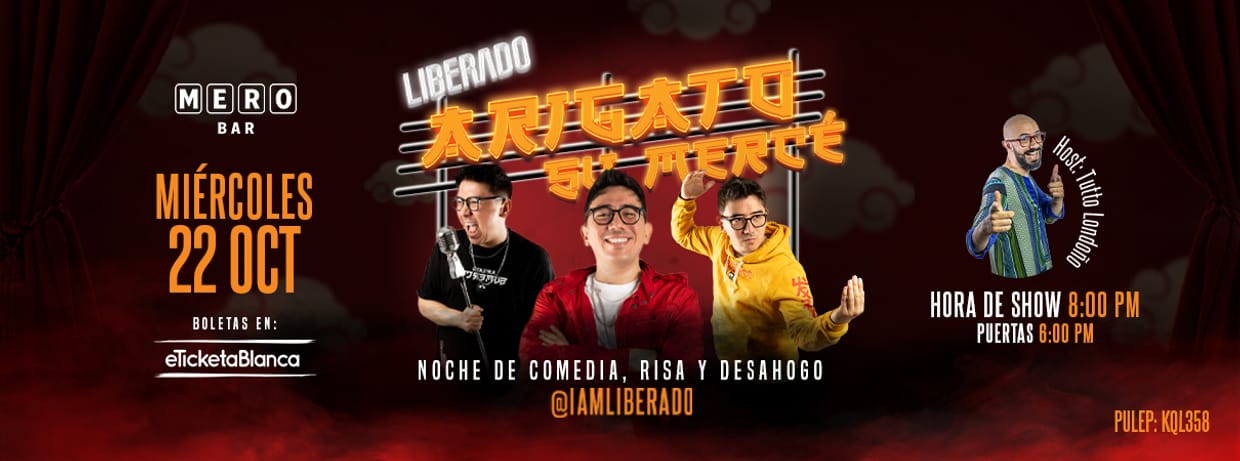 LIBERADO: ARIGATO SU MERCÉ (EN MERO BAR)