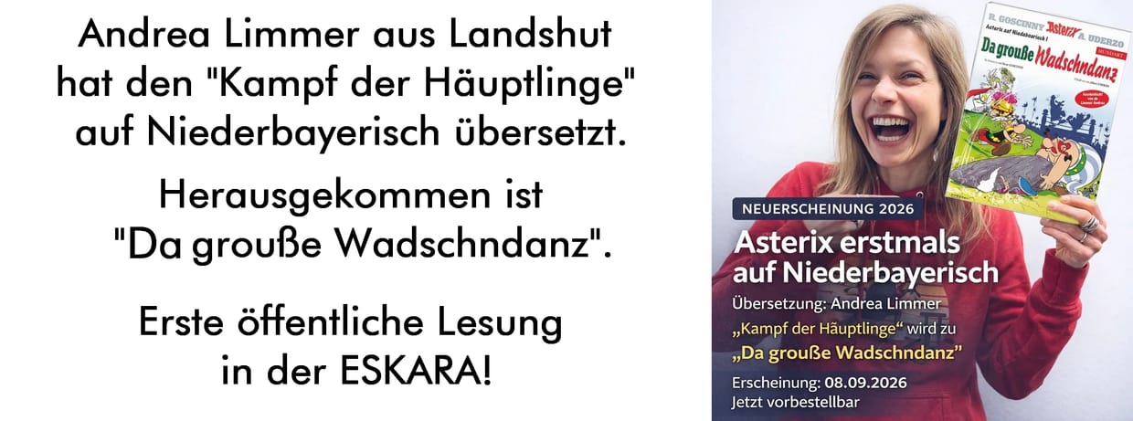 Asterix auf Niederbayerisch