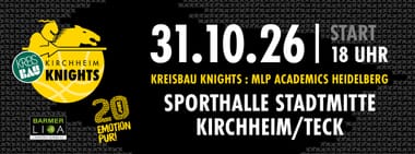 Kreisbau Knights vs. MLP Academics Heidelberg