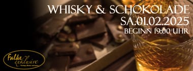 Whisky und Schokolade