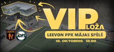 VIP LOŽA Leevon PPK mājas spēlē pret JDFS Alberts