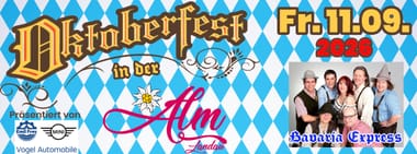 Oktoberfest 2026 - Bavaria Express