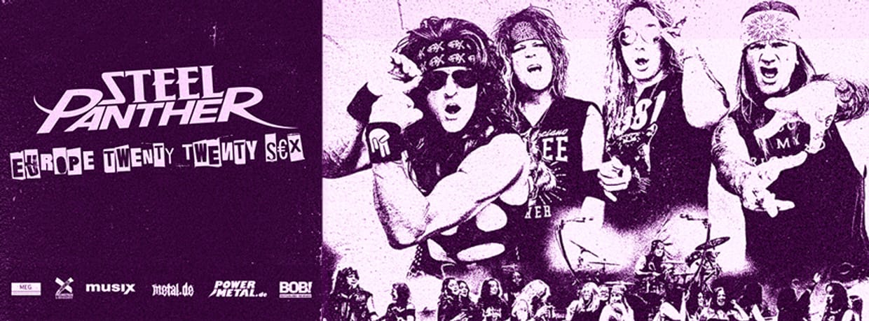 STEEL PANTHER EUROPE TWENTY TWENTY S€X TOUR 2026