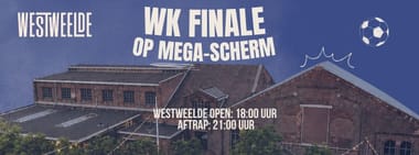 WK finale op Megascherm bij WestWeelde