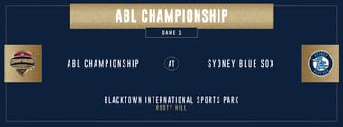 ABL 2025/26 Championship Series - Game 1