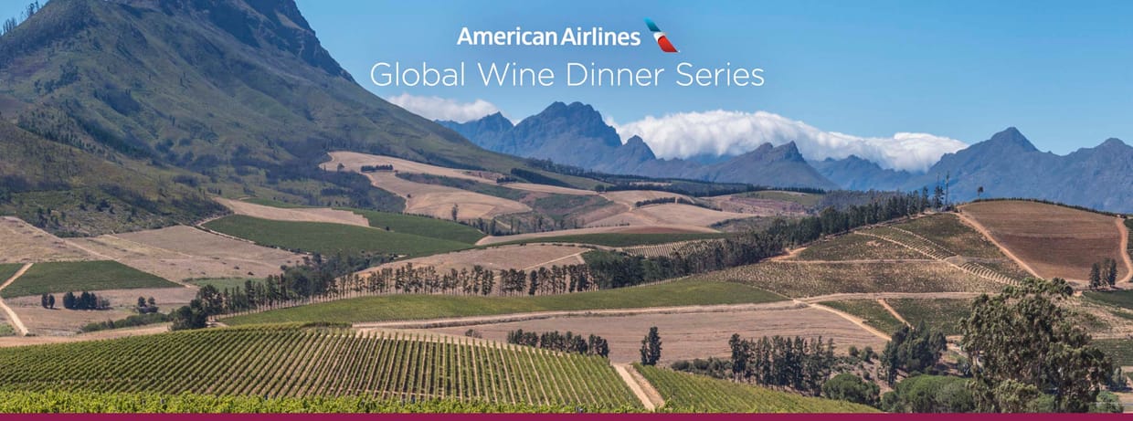 American Airlines Global Wine Dinner Series: South Africa Rising