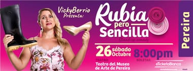 VICKY BERRIO: RUBIA PERO SENCILLA (PEREIRA)