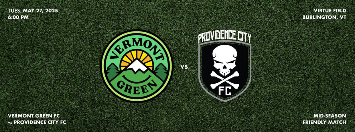 Vermont Green FC vs Providence City FC