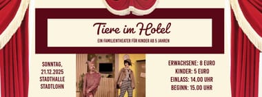 Kindertheater "Tiere im Hotel"