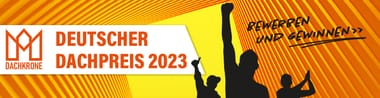 Die Dachkrone: Der Deutsche Dachpreis 2023