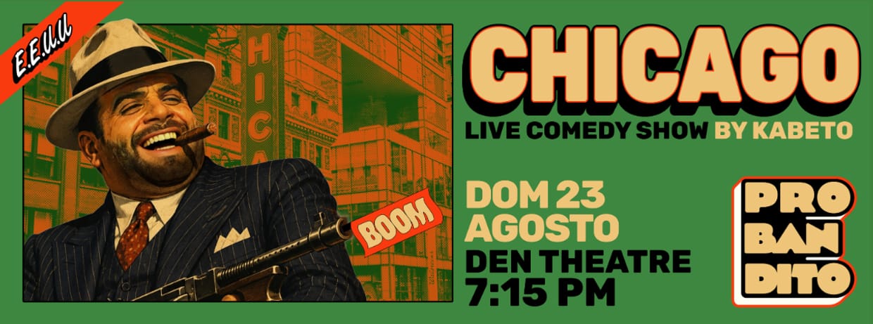 Chicago: Live Comedy Show by Kabeto