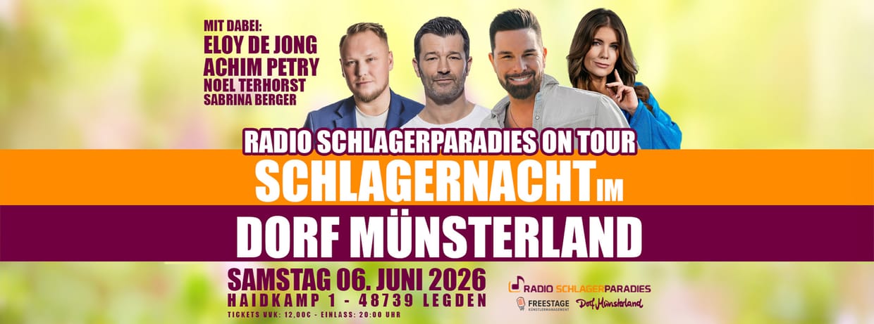 Radio Schlagerparadies on Tour