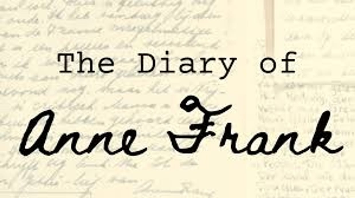 AHS Drama Club - Diary of Anne Frank