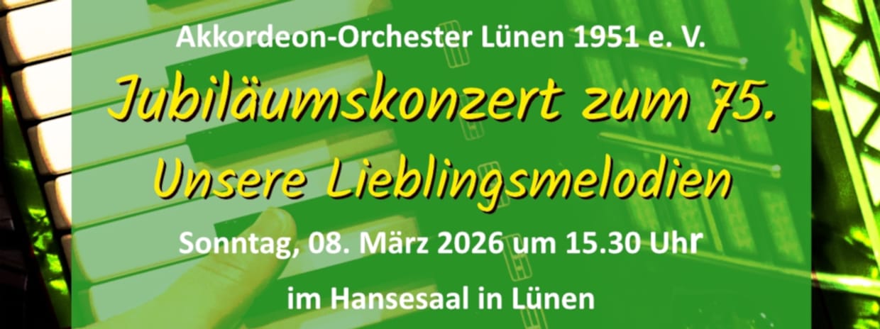 Jubiläumskonzert zum 75.  