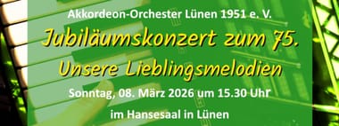 Jubiläumskonzert zum 75.  