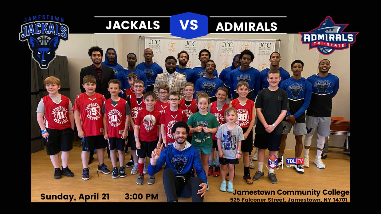 Jamestown Jackals vs TriState Admirals