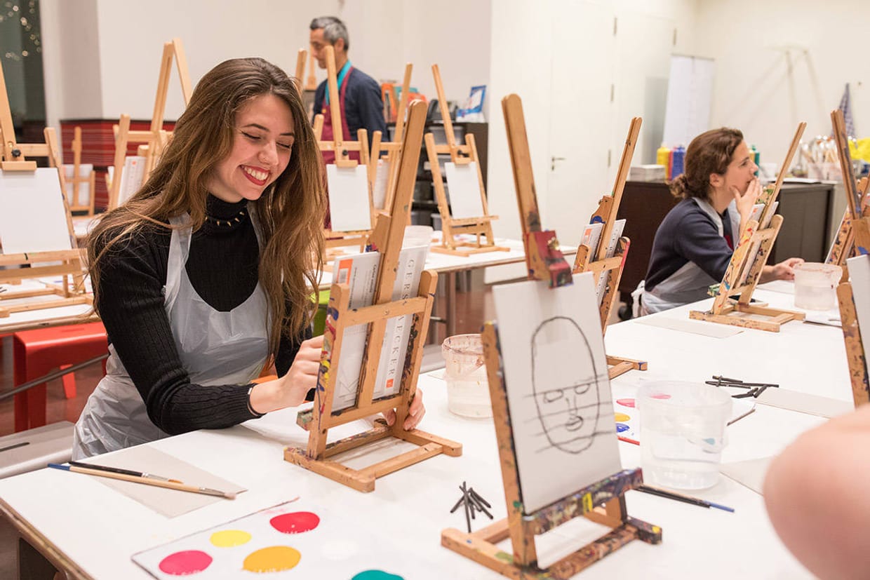 Paint and Sip: Portretschilderen