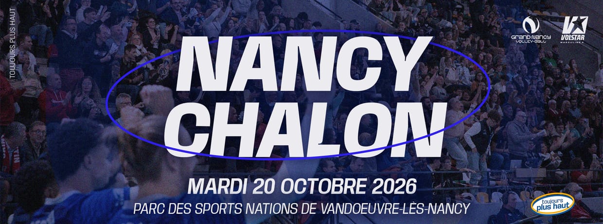 J2 - GRAND NANCY VOLLEY - CHALON