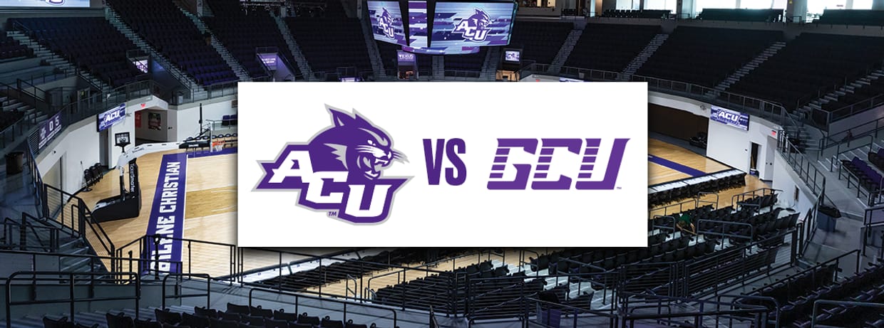 ACU Mens Basketball vs GCU