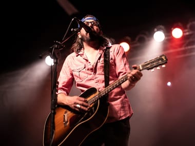 Micky Braun (of Micky and the Motorcars) with Jeff Crosby