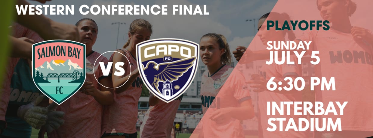 USL W Western Conference Final: Salmon Bay FC vs Capo FC