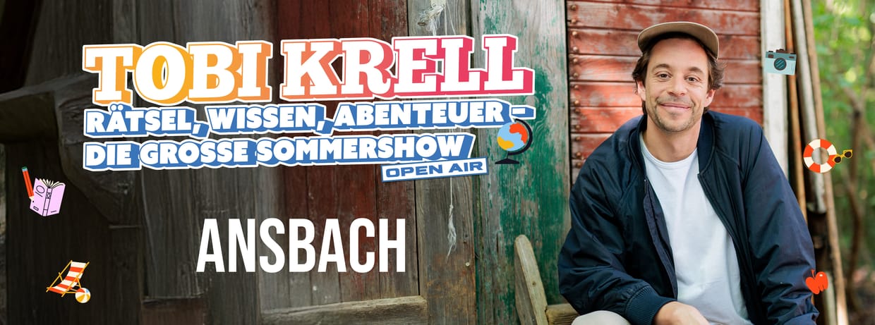 Tobi Krell live in Ansbach ■ Open Air