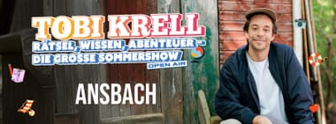 Tobi Krell live in Ansbach ■ Open Air